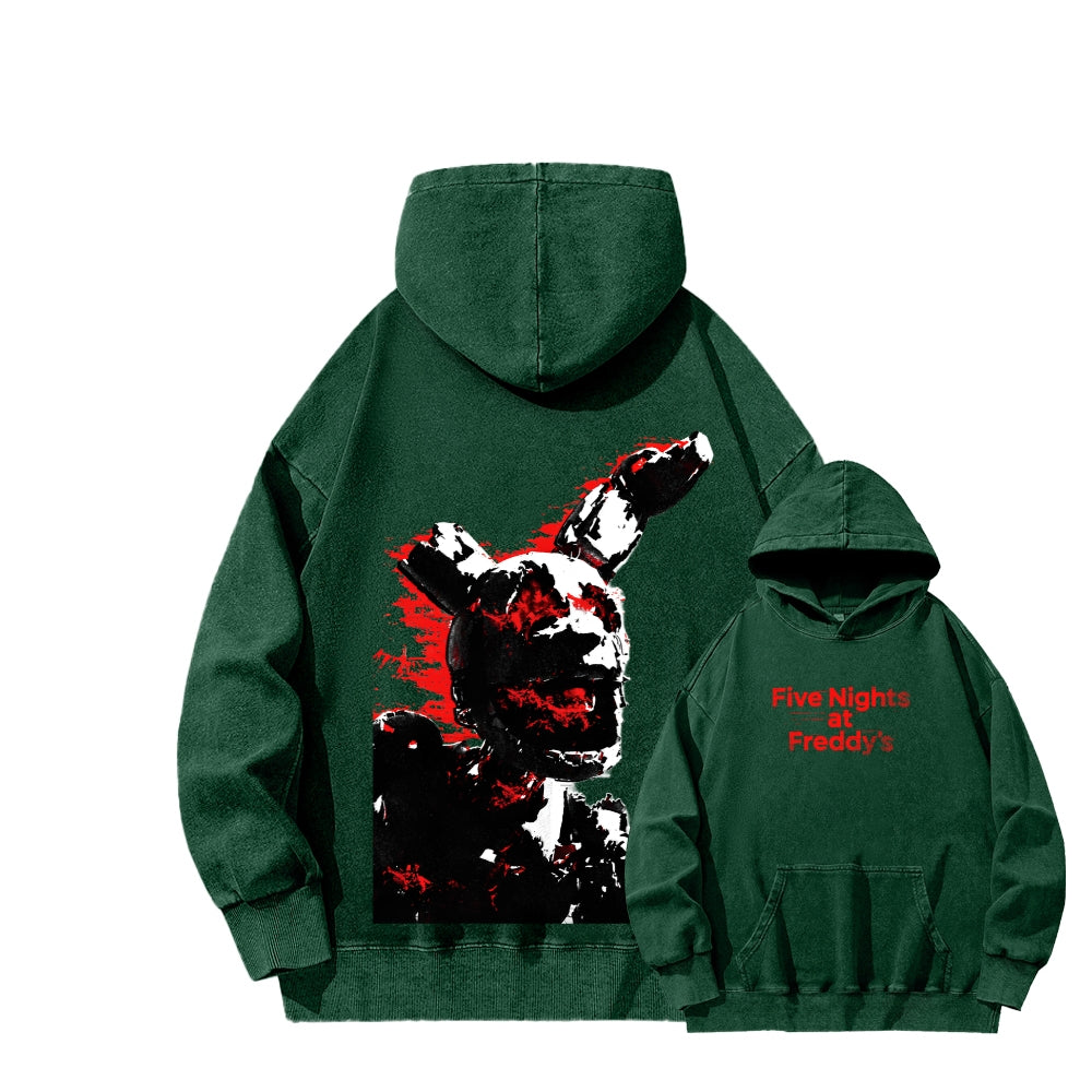 Five Nights At Freddy's Unisex Washed Hoodie 2512018263