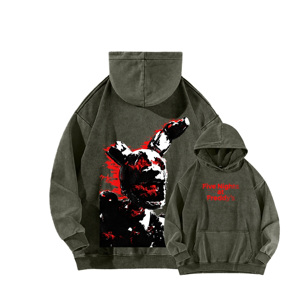 Five Nights At Freddy's Unisex Washed Hoodie 2512018263