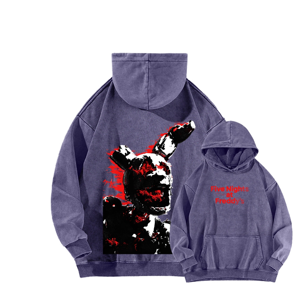 Five Nights At Freddy's Unisex Washed Hoodie 2512018263