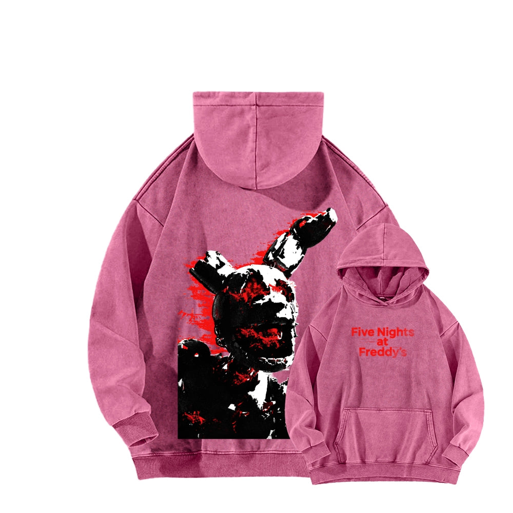 Five Nights At Freddy's Unisex Washed Hoodie 2512018263