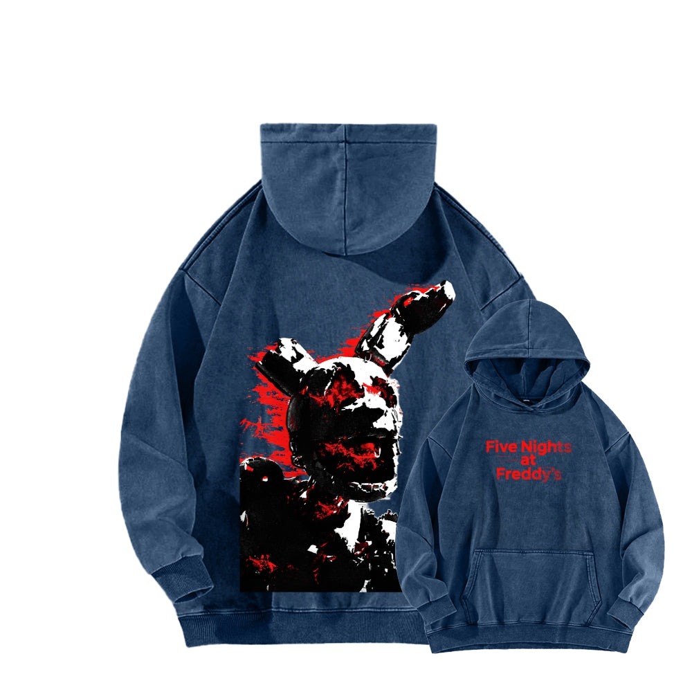 Five Nights At Freddy's Unisex Washed Hoodie 2512018263