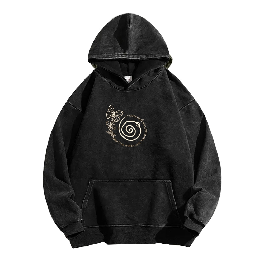 Life Is Strange Unisex Washed Hoodie 2512019357