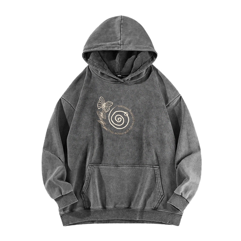 Life Is Strange Unisex Washed Hoodie 2512019357