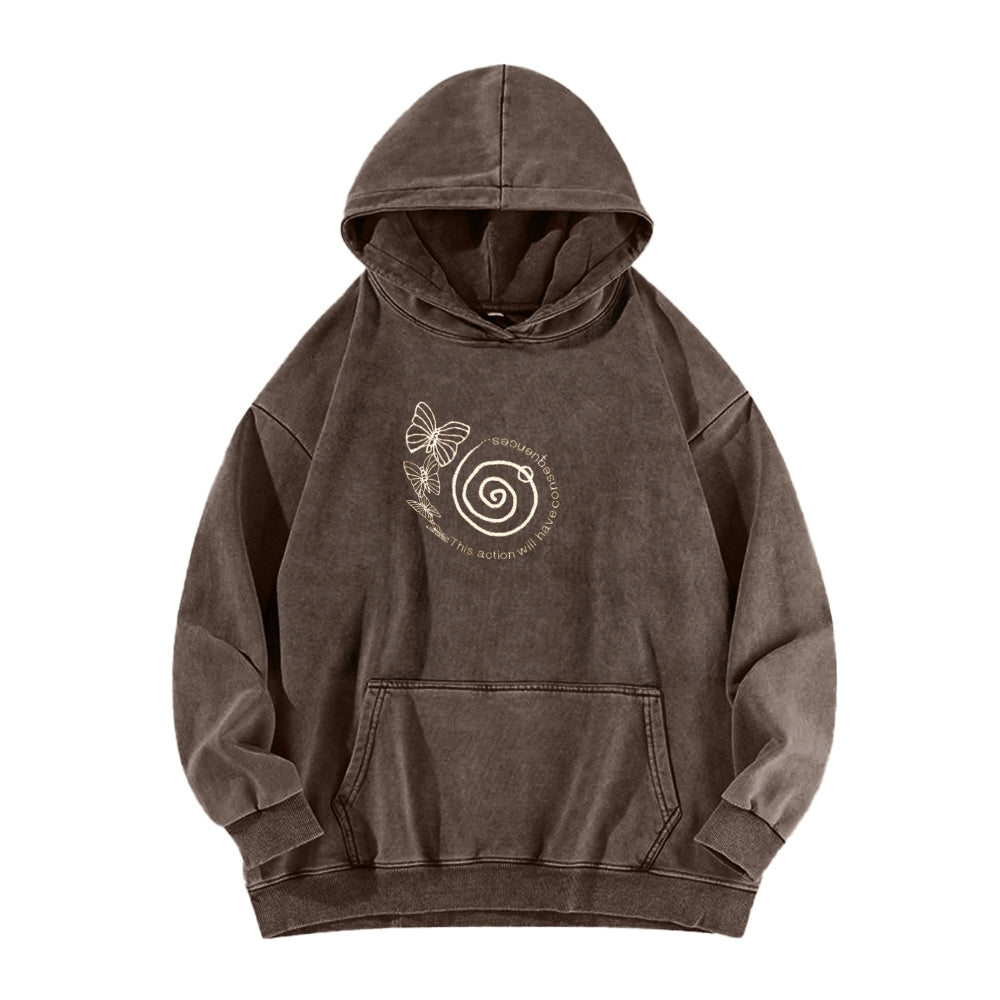 Life Is Strange Unisex Washed Hoodie 2512019357