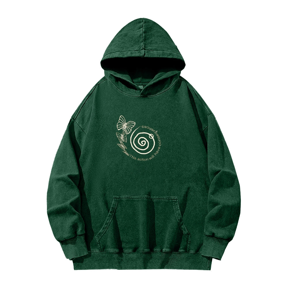 Life Is Strange Unisex Washed Hoodie 2512019357