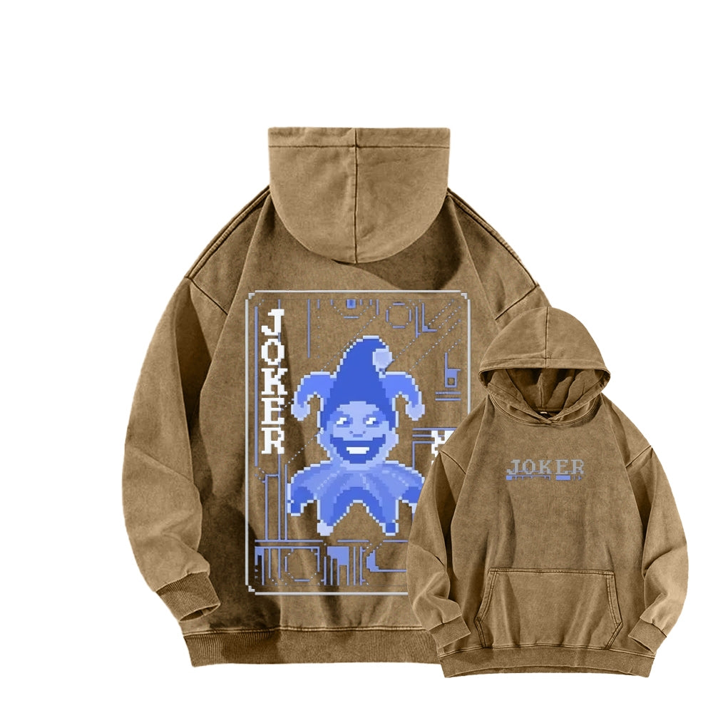 Balatro Unisex Washed Hoodie 2512019534