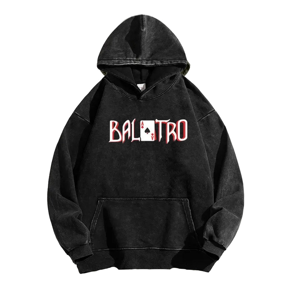 Balatro Unisex Washed Hoodie 2512019567