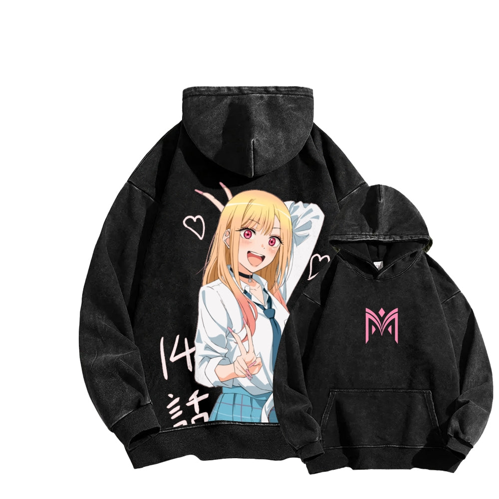My Dress-Up Darling Marin Kitagawa    Unisex Washed Hoodie 2512020063