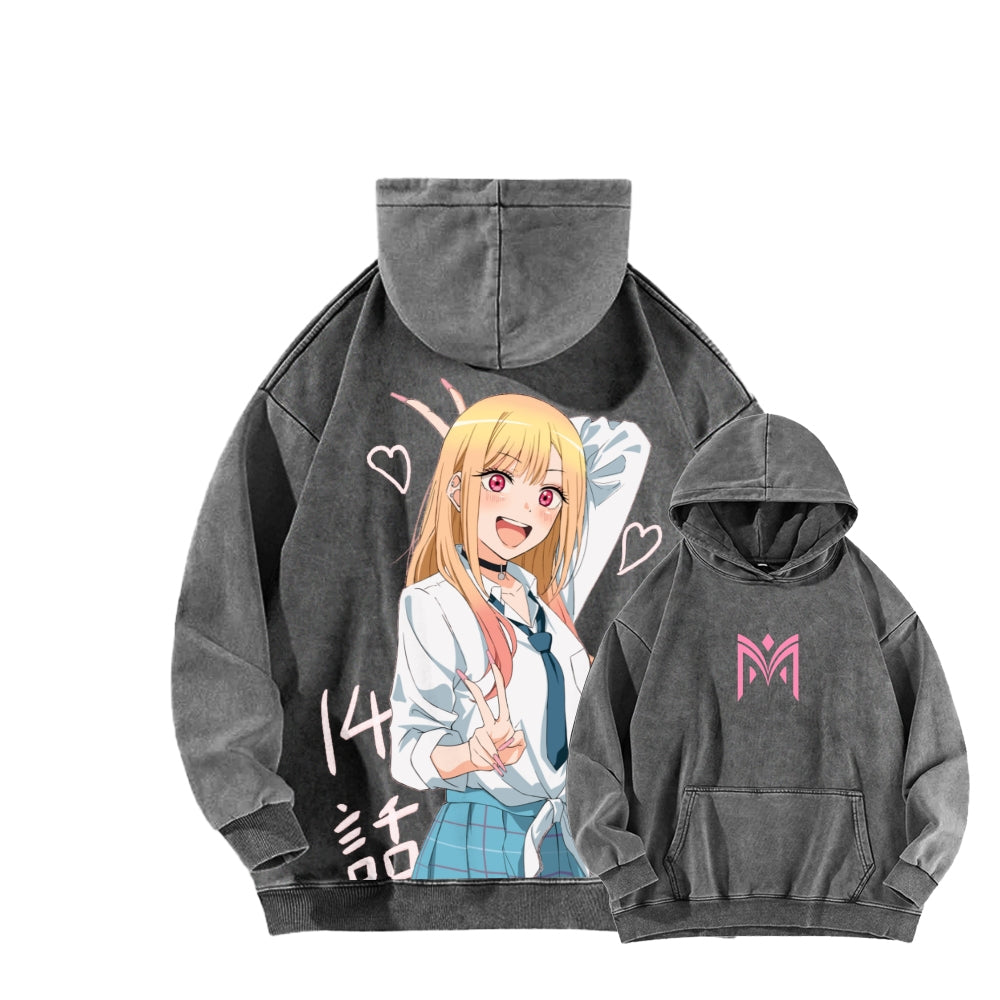 My Dress-Up Darling Marin Kitagawa    Unisex Washed Hoodie 2512020063