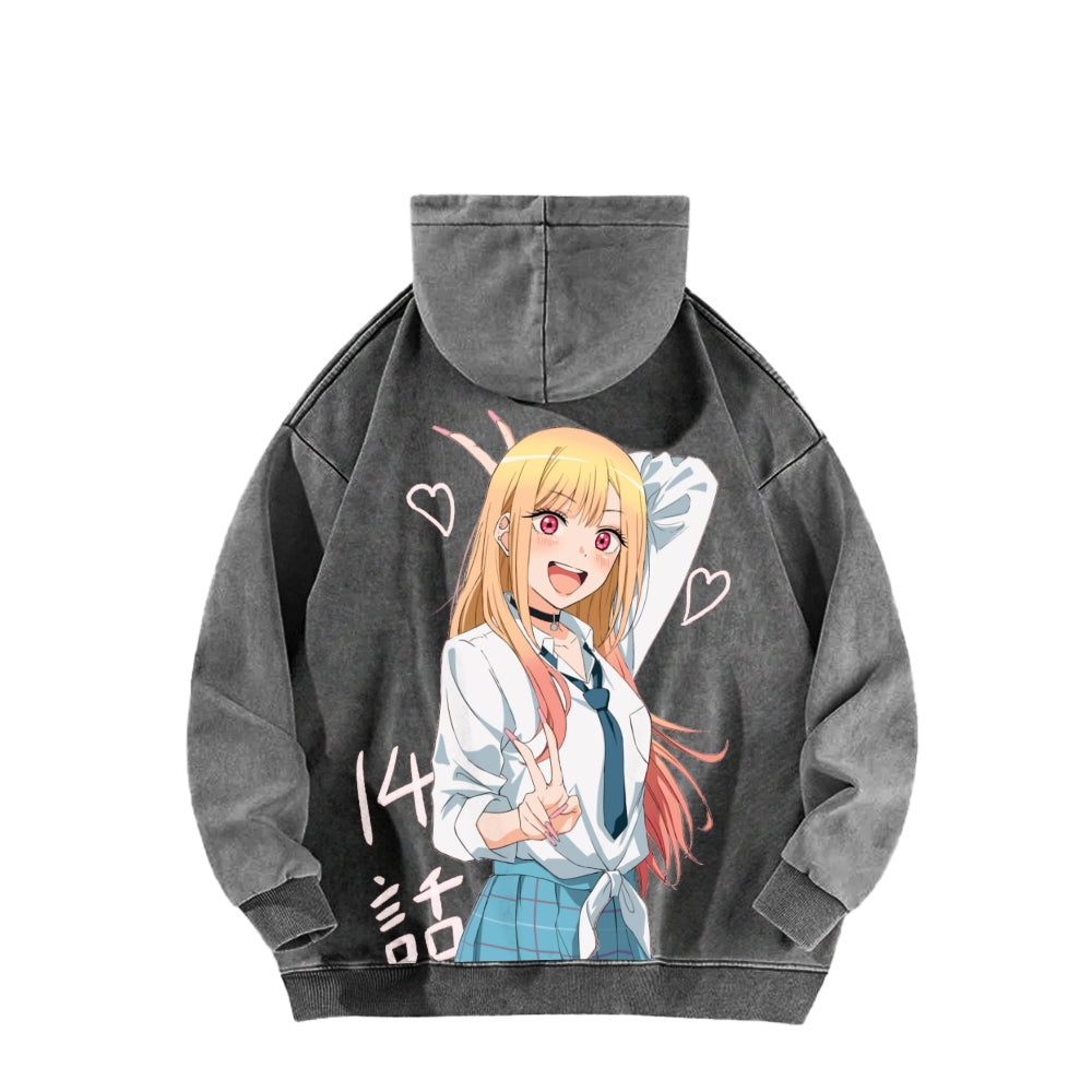 My Dress-Up Darling Marin Kitagawa    Unisex Washed Hoodie 2512020063