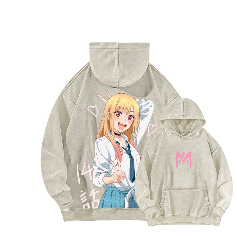 My Dress-Up Darling Marin Kitagawa    Unisex Washed Hoodie 2512020063