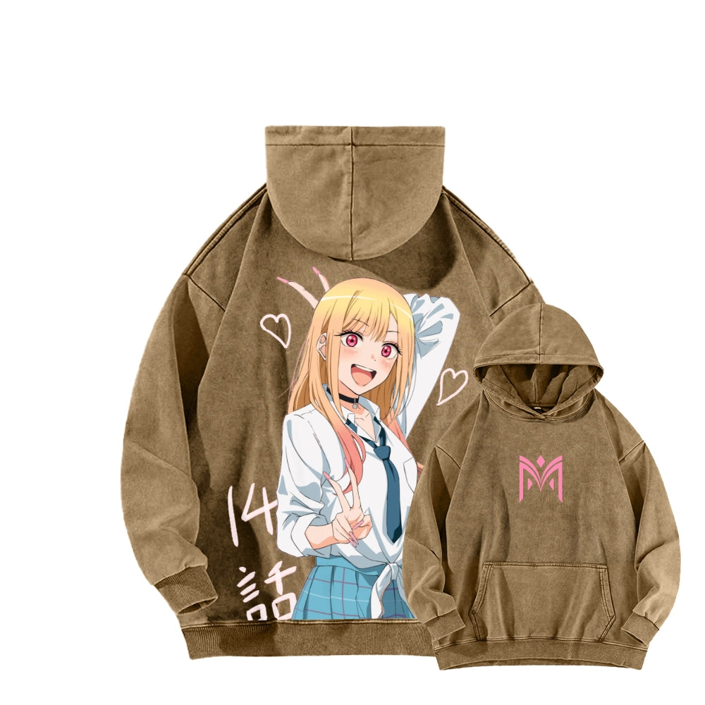 My Dress-Up Darling Marin Kitagawa    Unisex Washed Hoodie 2512020063