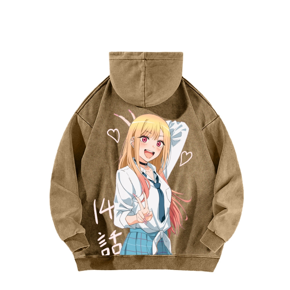 My Dress-Up Darling Marin Kitagawa    Unisex Washed Hoodie 2512020063