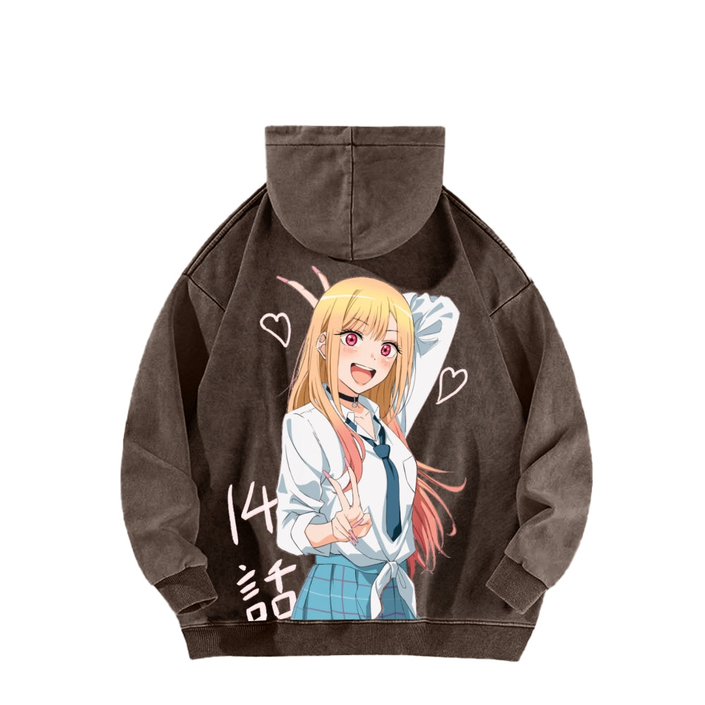 My Dress-Up Darling Marin Kitagawa    Unisex Washed Hoodie 2512020063