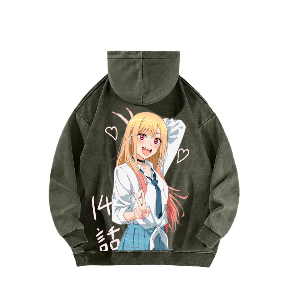 My Dress-Up Darling Marin Kitagawa    Unisex Washed Hoodie 2512020063