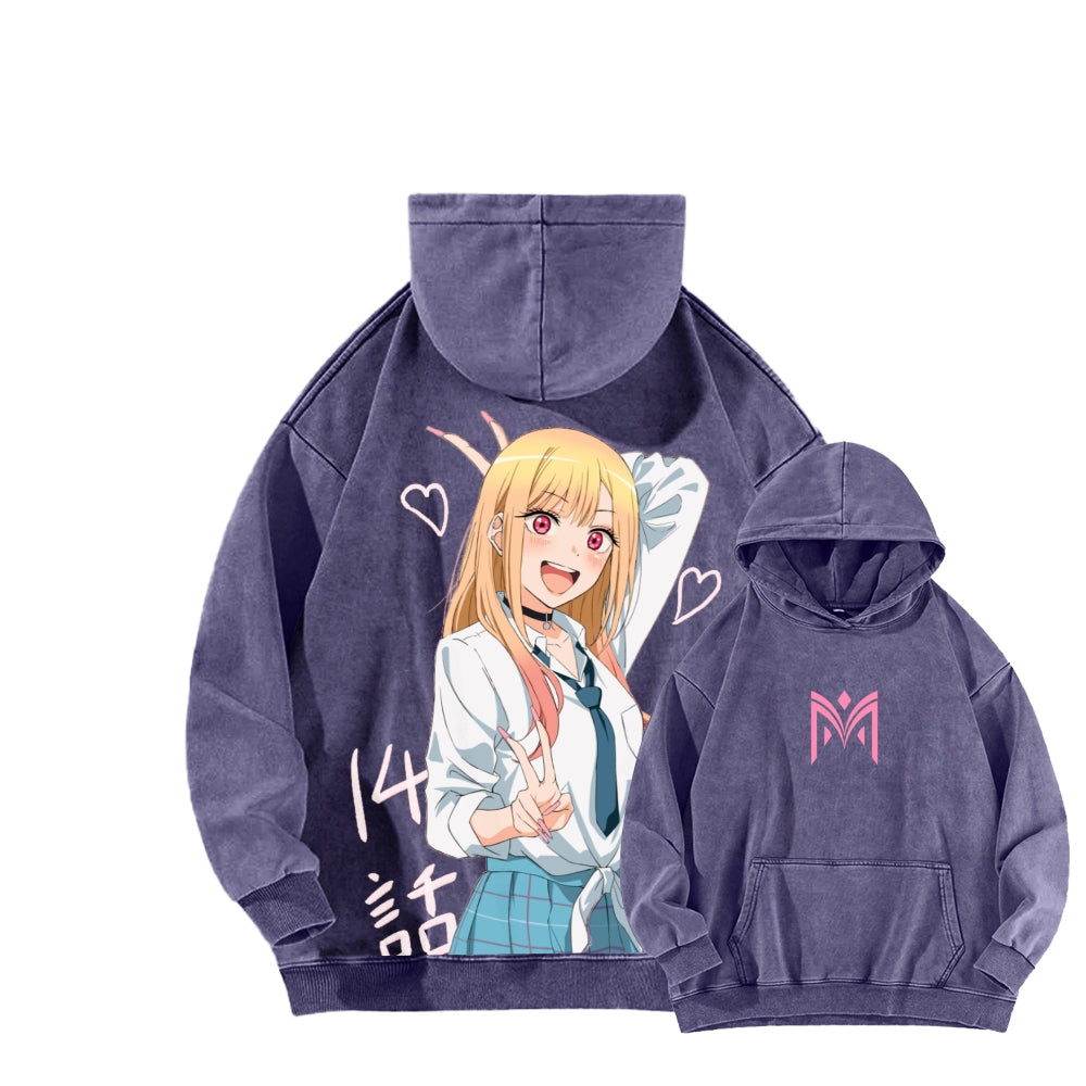 My Dress-Up Darling Marin Kitagawa    Unisex Washed Hoodie 2512020063
