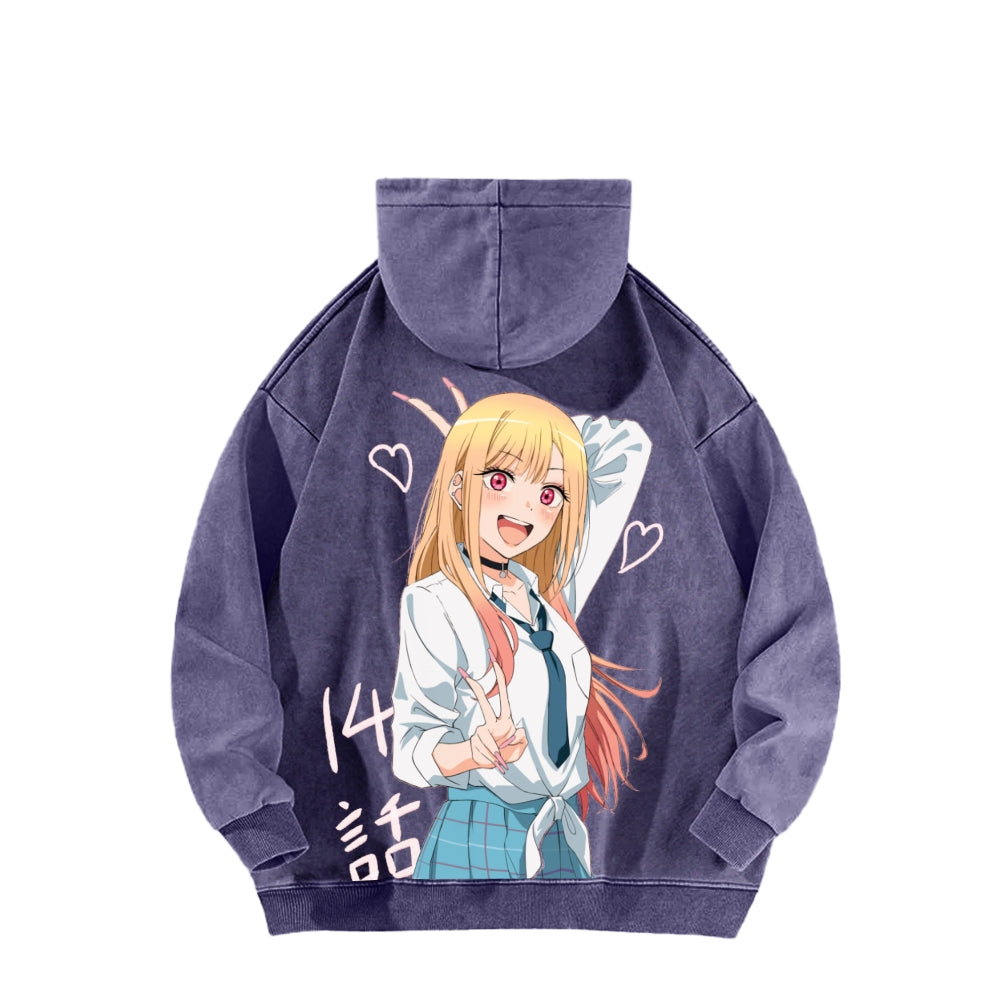 My Dress-Up Darling Marin Kitagawa    Unisex Washed Hoodie 2512020063