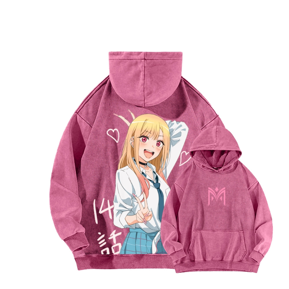 My Dress-Up Darling Marin Kitagawa    Unisex Washed Hoodie 2512020063
