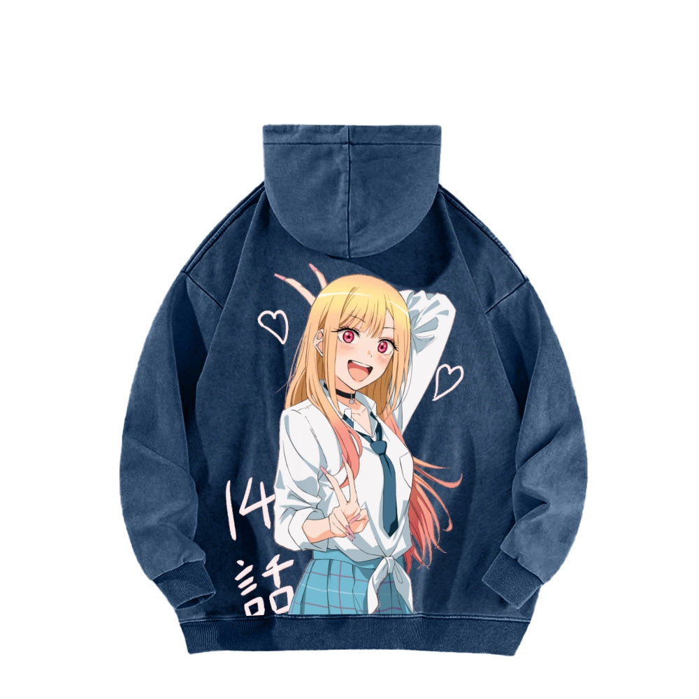 My Dress-Up Darling Marin Kitagawa    Unisex Washed Hoodie 2512020063