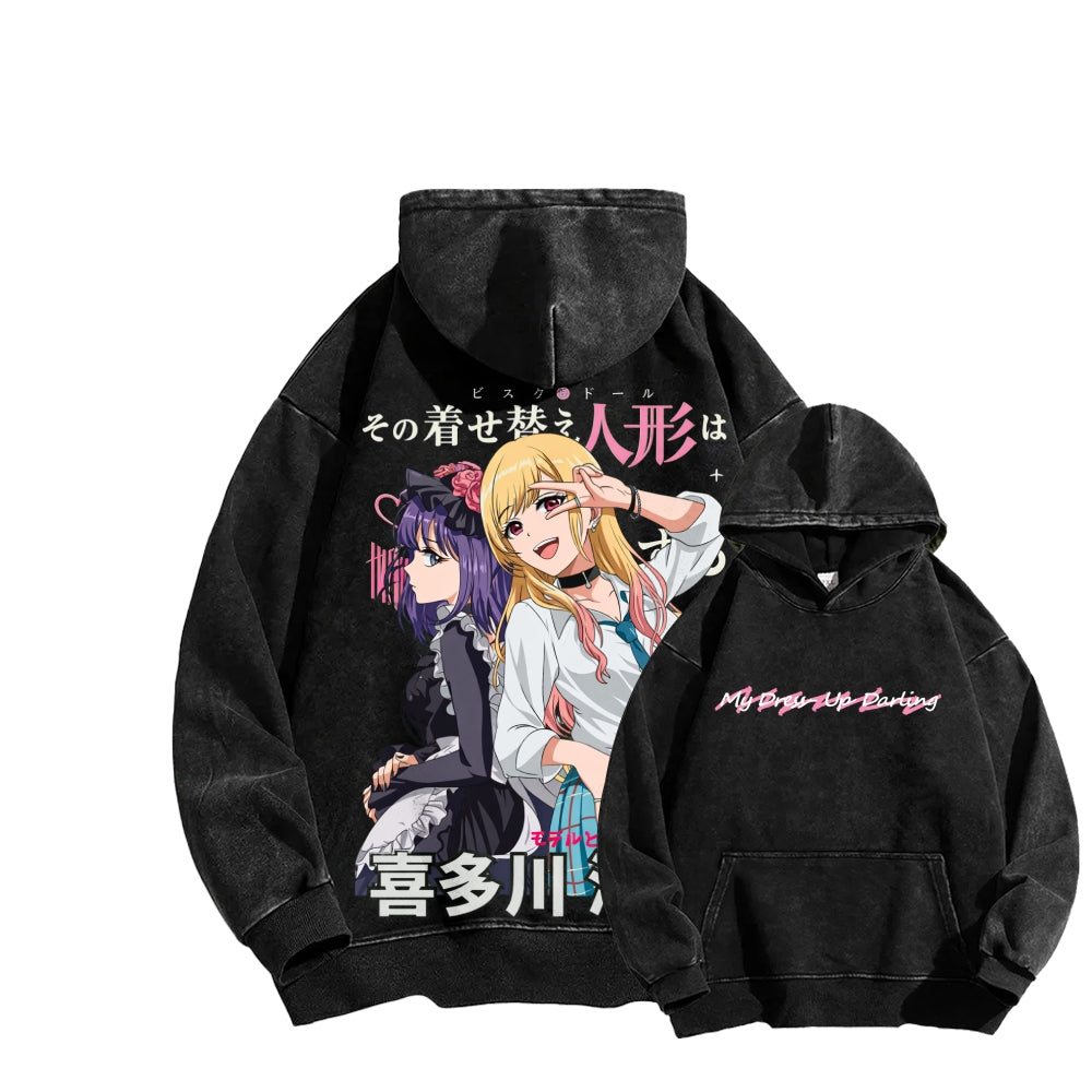 My Dress-Up Darling Marin Kitagawa    Unisex Washed Hoodie 2512020066