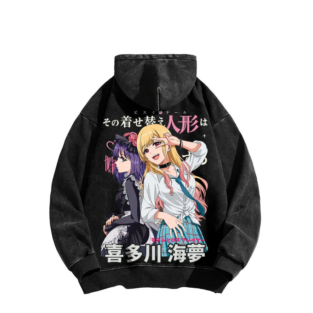 My Dress-Up Darling Marin Kitagawa    Unisex Washed Hoodie 2512020066