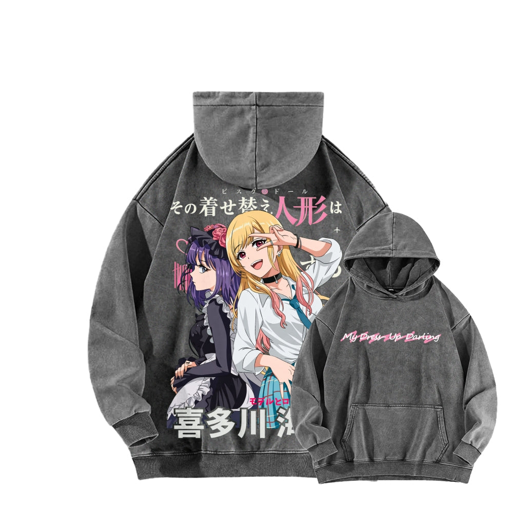 My Dress-Up Darling Marin Kitagawa    Unisex Washed Hoodie 2512020066