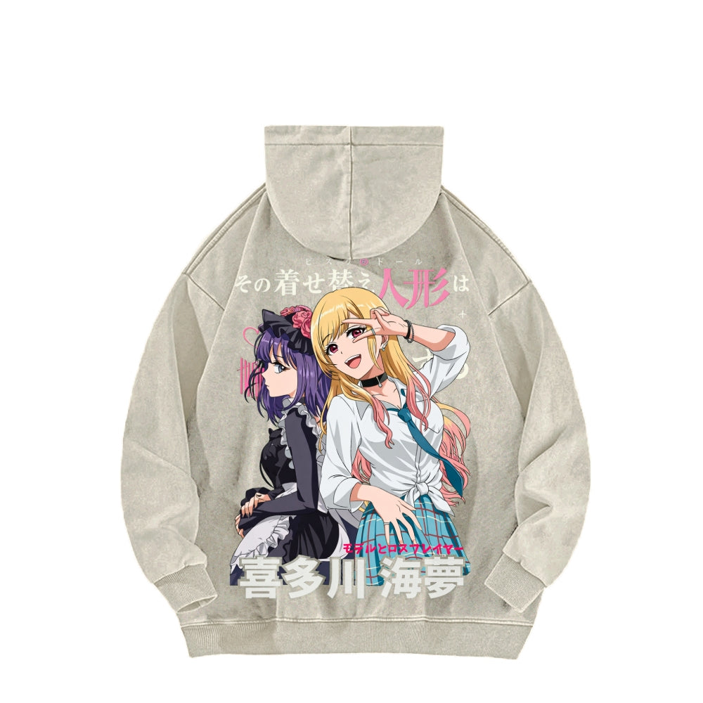 My Dress-Up Darling Marin Kitagawa    Unisex Washed Hoodie 2512020066