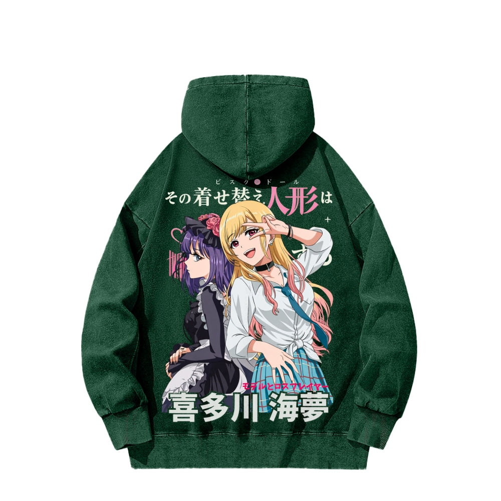 My Dress-Up Darling Marin Kitagawa    Unisex Washed Hoodie 2512020066