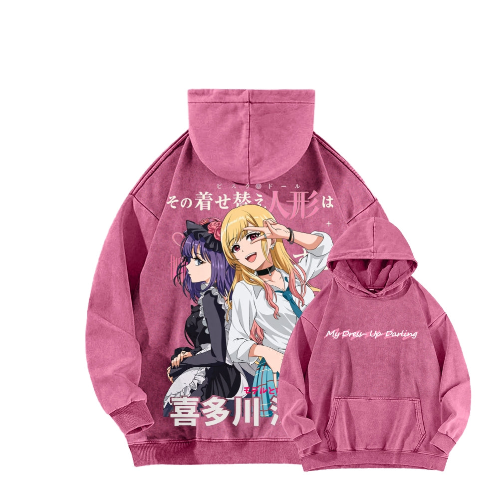 My Dress-Up Darling Marin Kitagawa    Unisex Washed Hoodie 2512020066