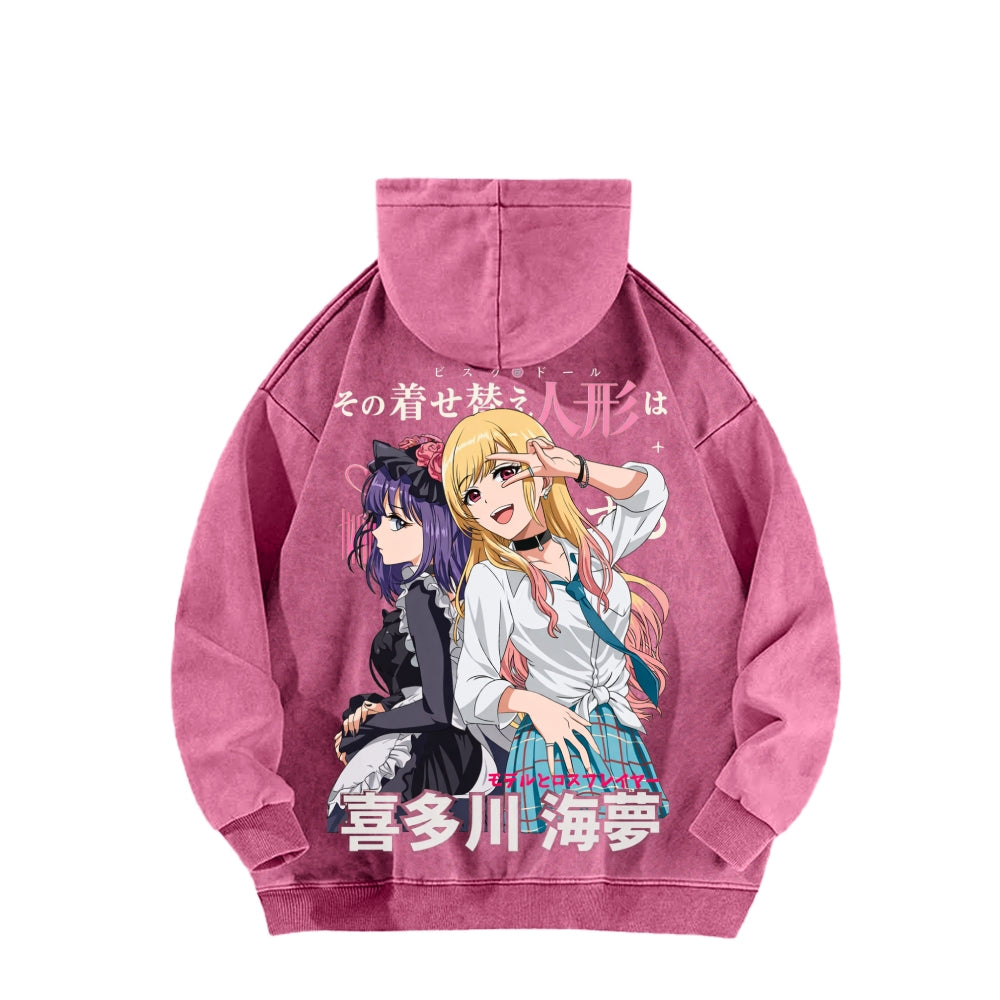 My Dress-Up Darling Marin Kitagawa    Unisex Washed Hoodie 2512020066