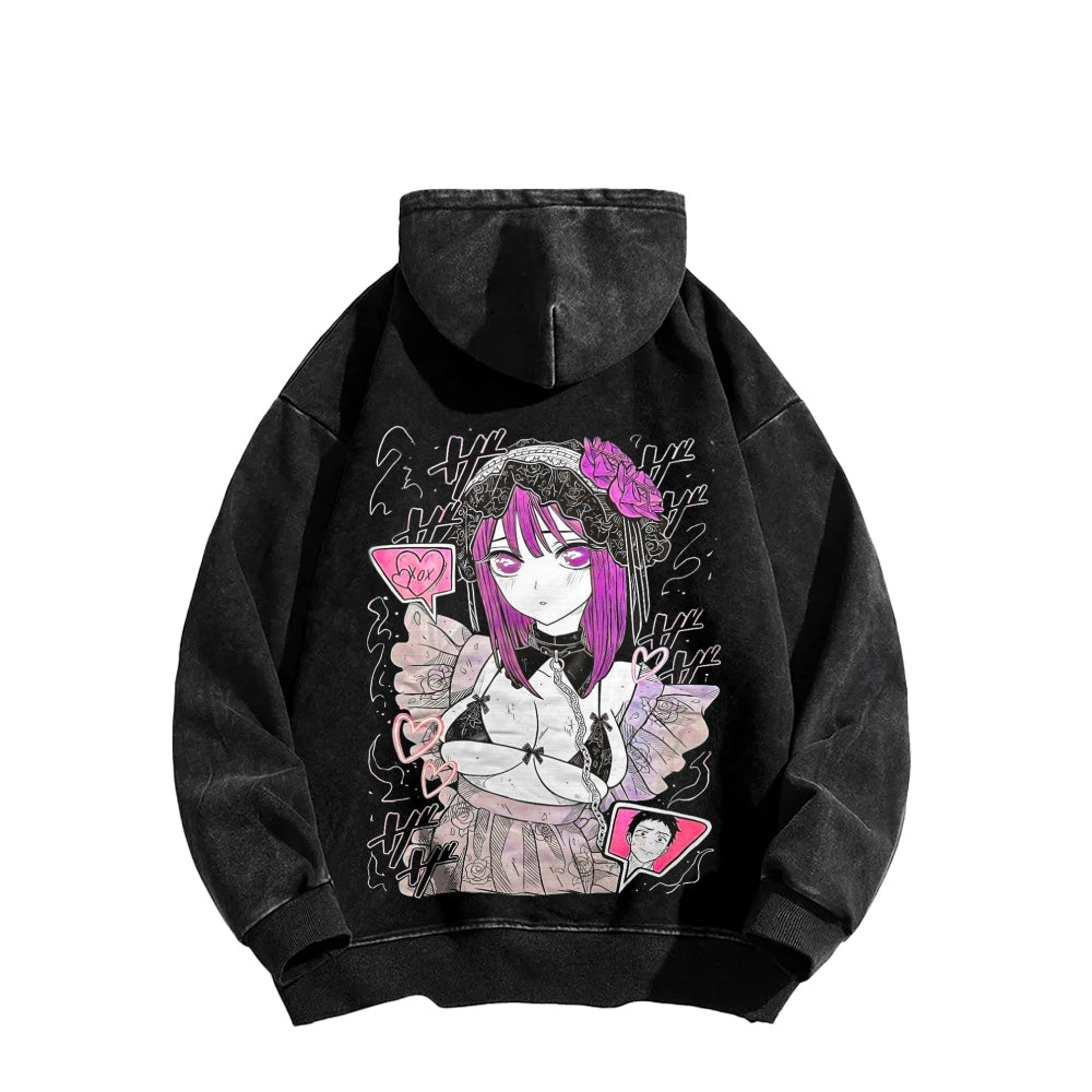 My Dress-Up Darling Marin Kitagawa    Unisex Washed Hoodie 2512020433
