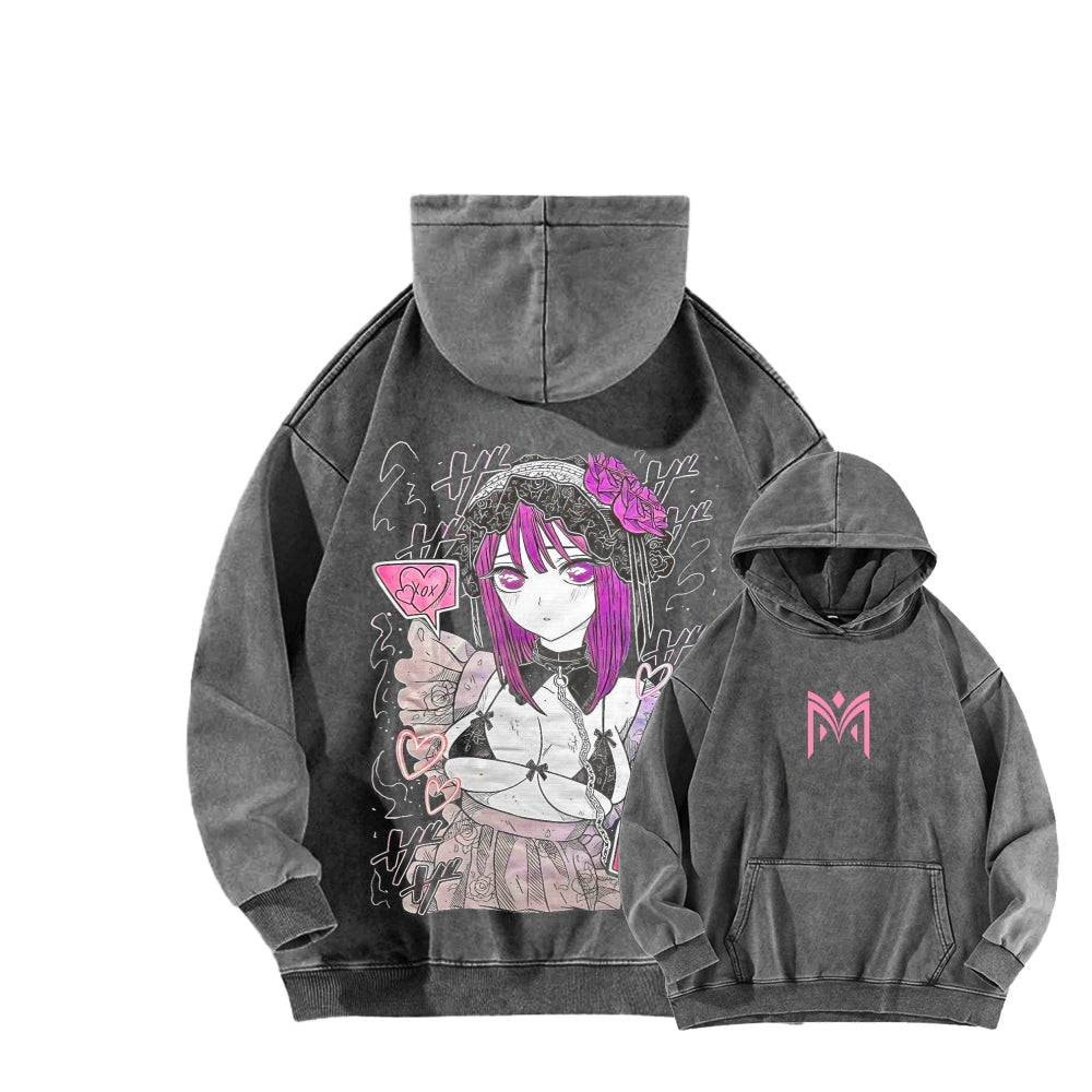 My Dress-Up Darling Marin Kitagawa    Unisex Washed Hoodie 2512020433