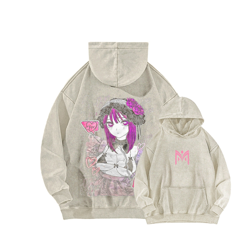 My Dress-Up Darling Marin Kitagawa    Unisex Washed Hoodie 2512020433