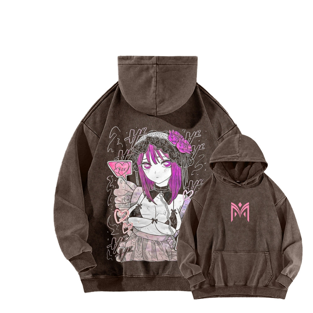 My Dress-Up Darling Marin Kitagawa    Unisex Washed Hoodie 2512020433