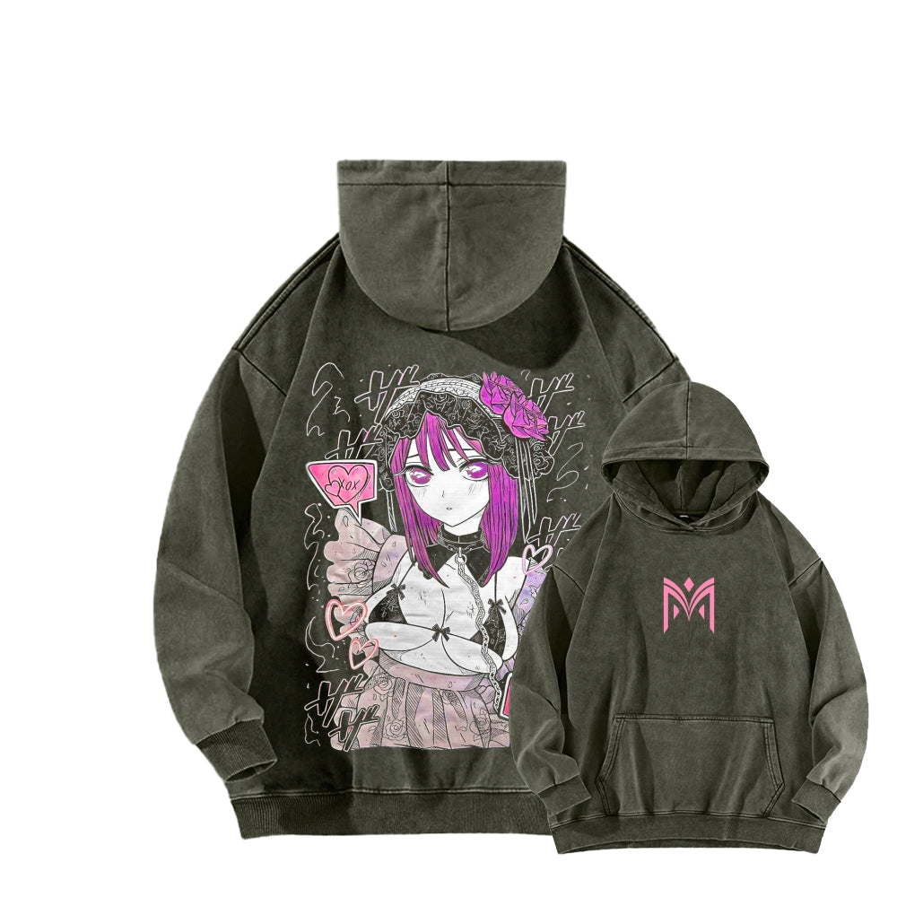 My Dress-Up Darling Marin Kitagawa    Unisex Washed Hoodie 2512020433