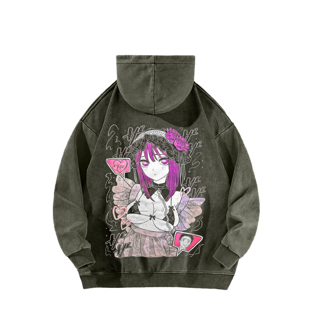 My Dress-Up Darling Marin Kitagawa    Unisex Washed Hoodie 2512020433