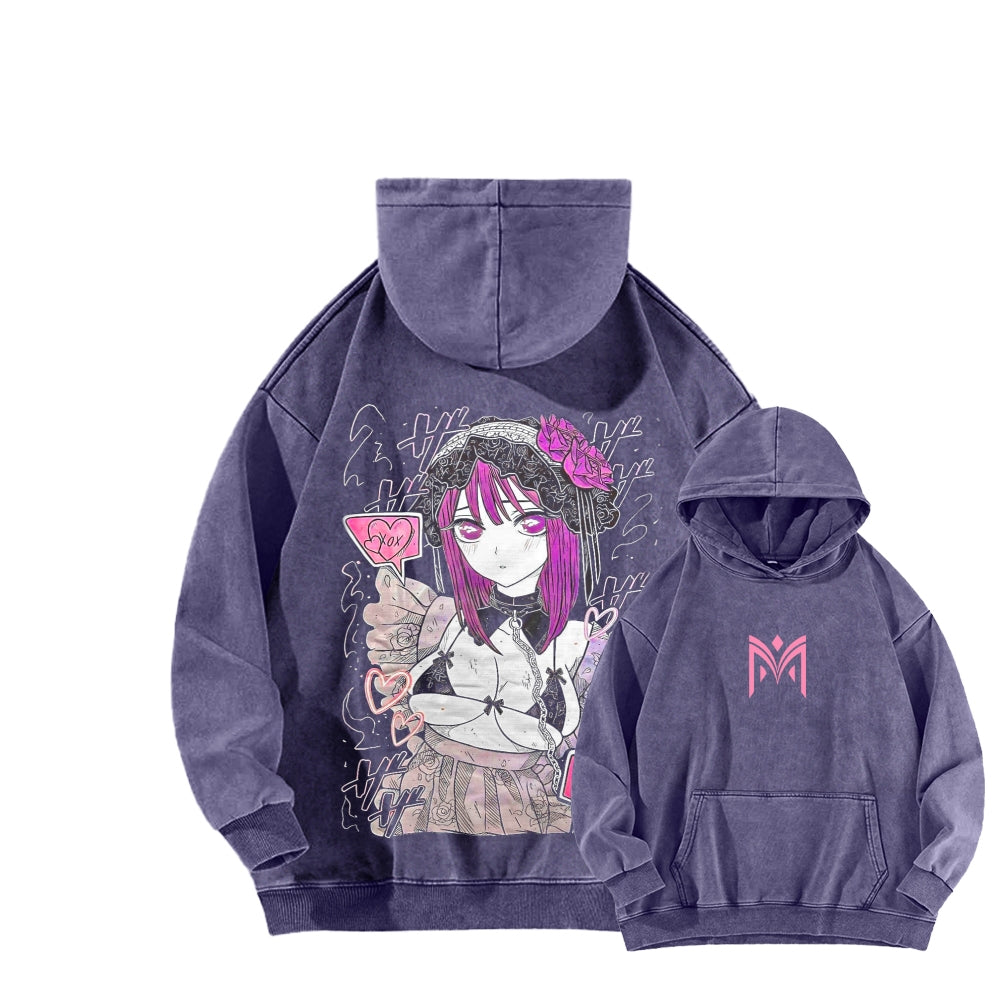 My Dress-Up Darling Marin Kitagawa    Unisex Washed Hoodie 2512020433