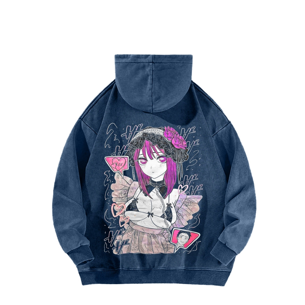 My Dress-Up Darling Marin Kitagawa    Unisex Washed Hoodie 2512020433