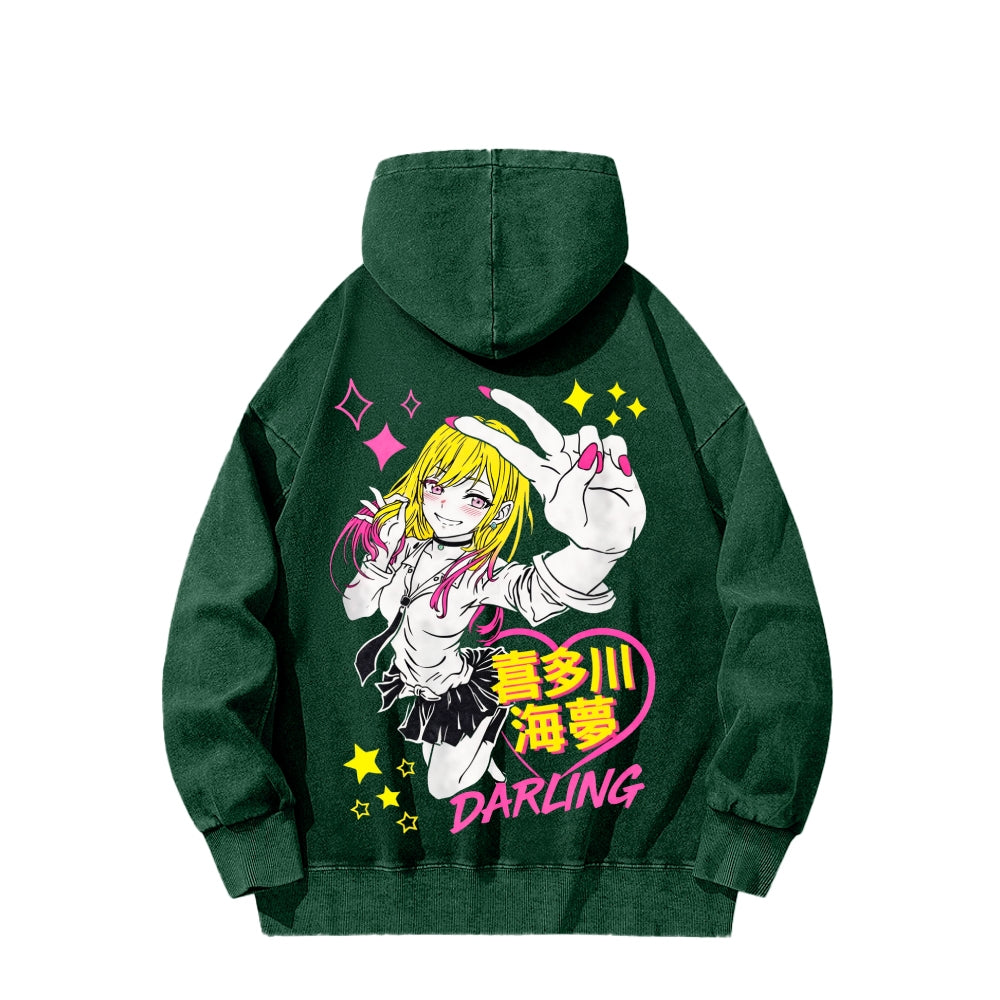 My Dress-Up Darling Marin Kitagawa    Unisex Washed Hoodie 2512020489