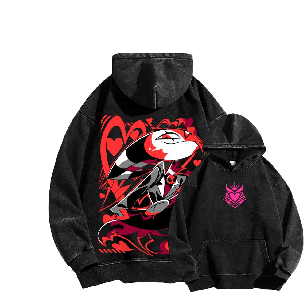Helluva Boss Unisex Washed Hoodie 2512021547