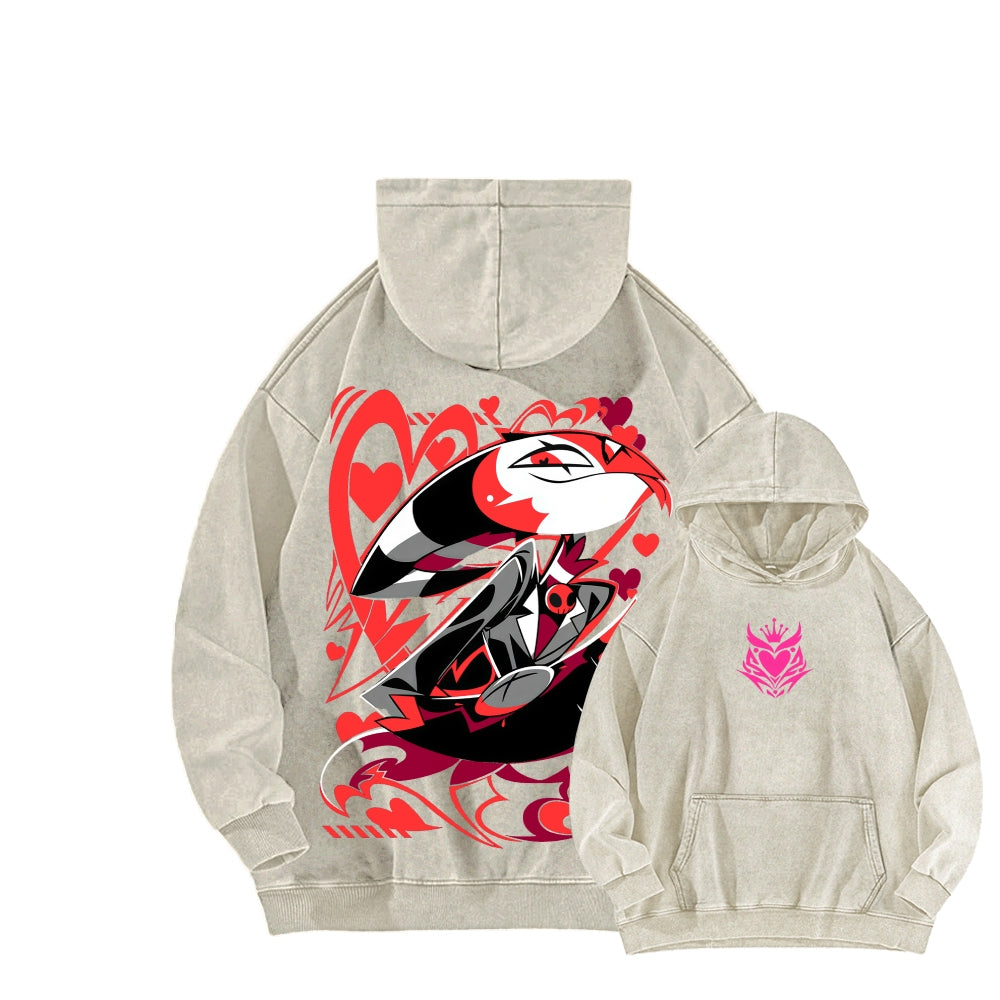 Helluva Boss Unisex Washed Hoodie 2512021547