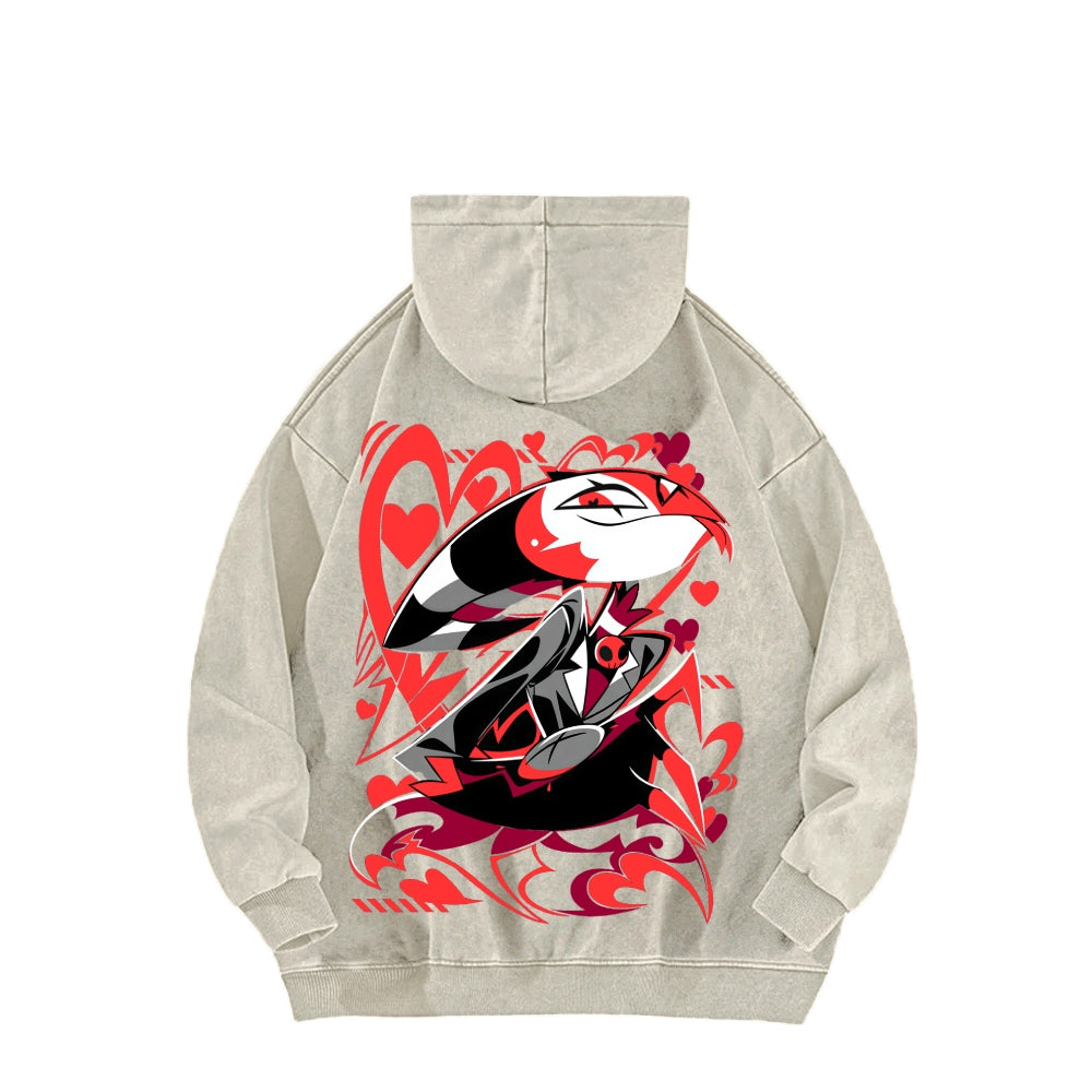 Helluva Boss Unisex Washed Hoodie 2512021547