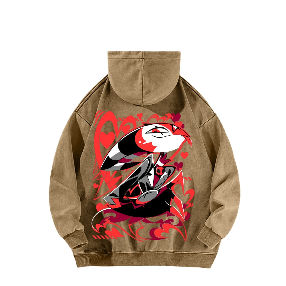 Helluva Boss Unisex Washed Hoodie 2512021547