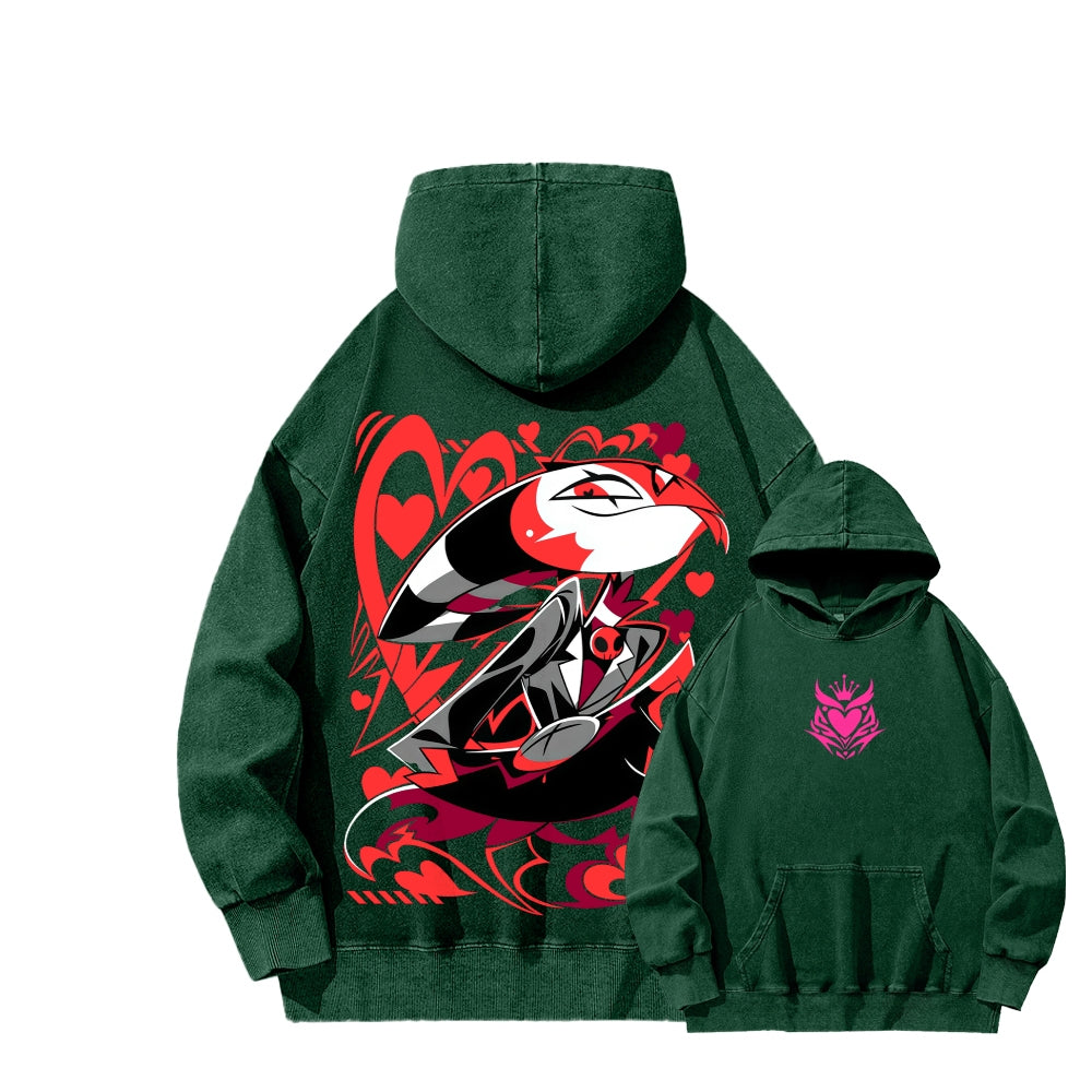 Helluva Boss Unisex Washed Hoodie 2512021547