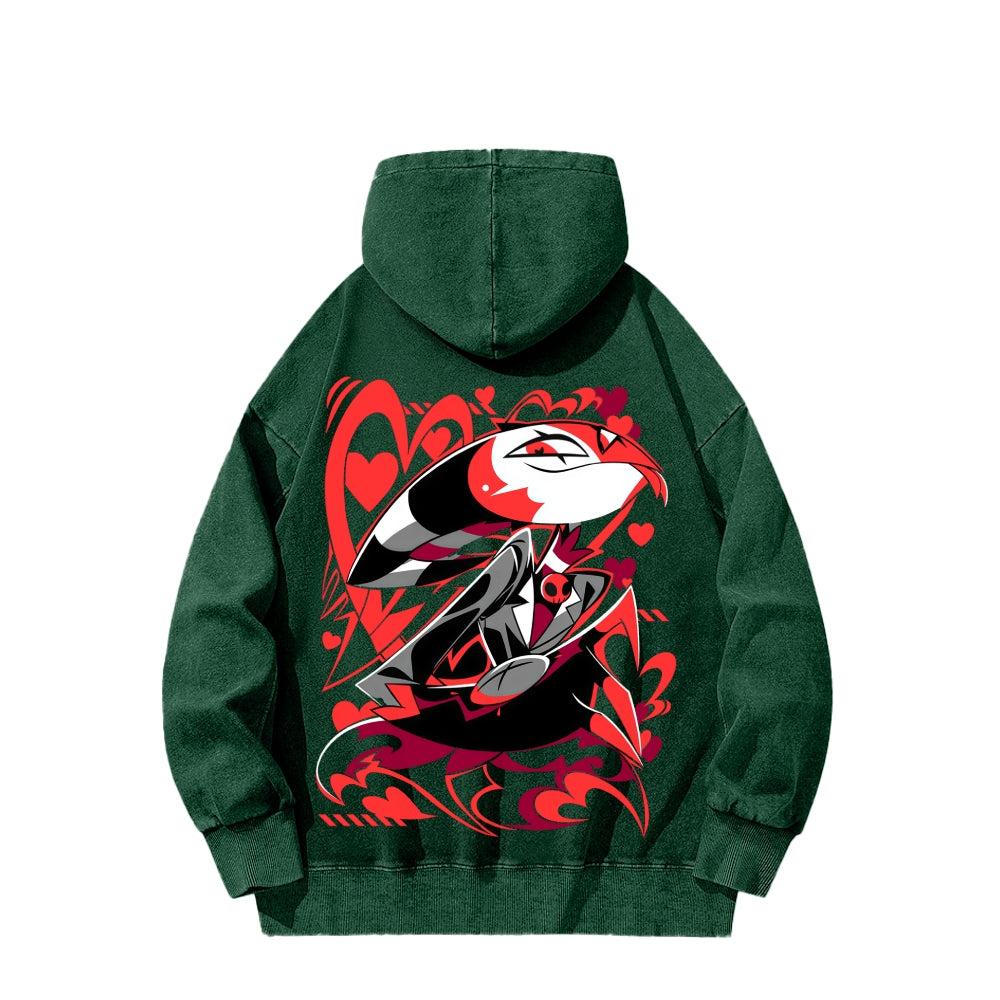 Helluva Boss Unisex Washed Hoodie 2512021547