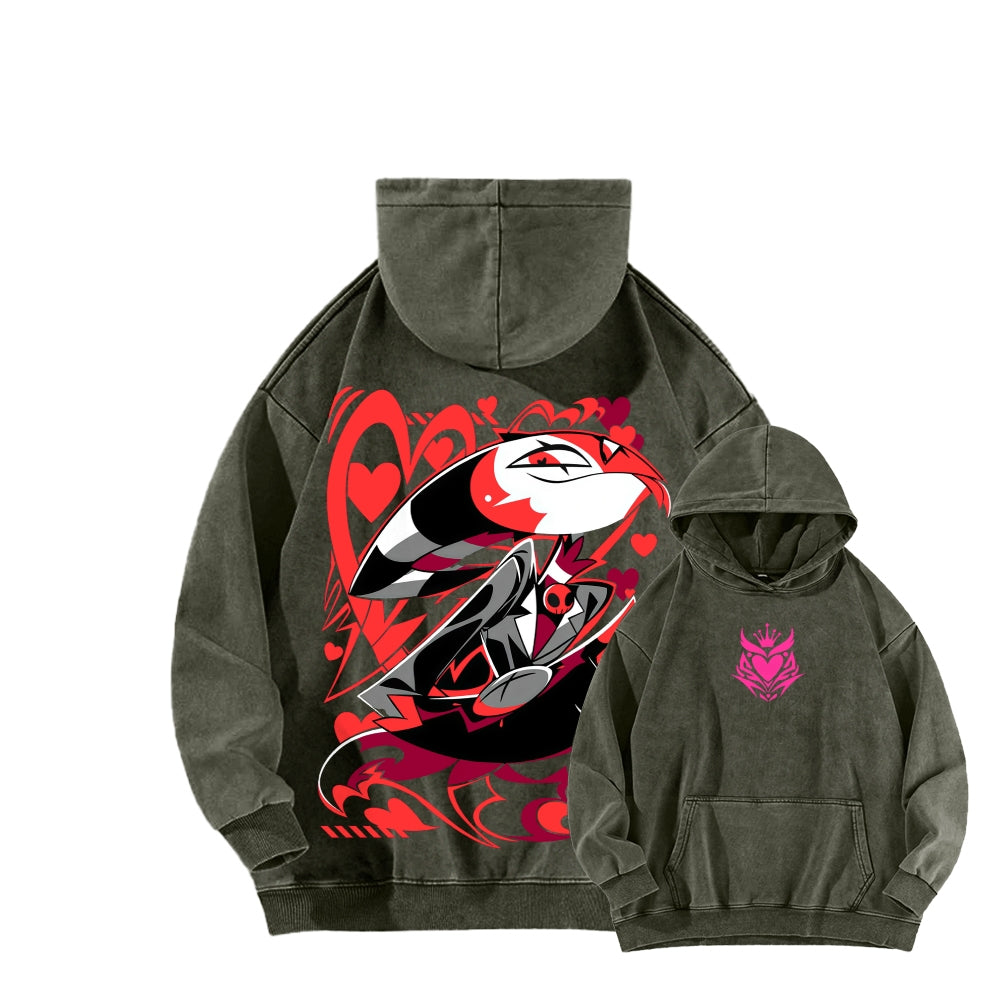 Helluva Boss Unisex Washed Hoodie 2512021547