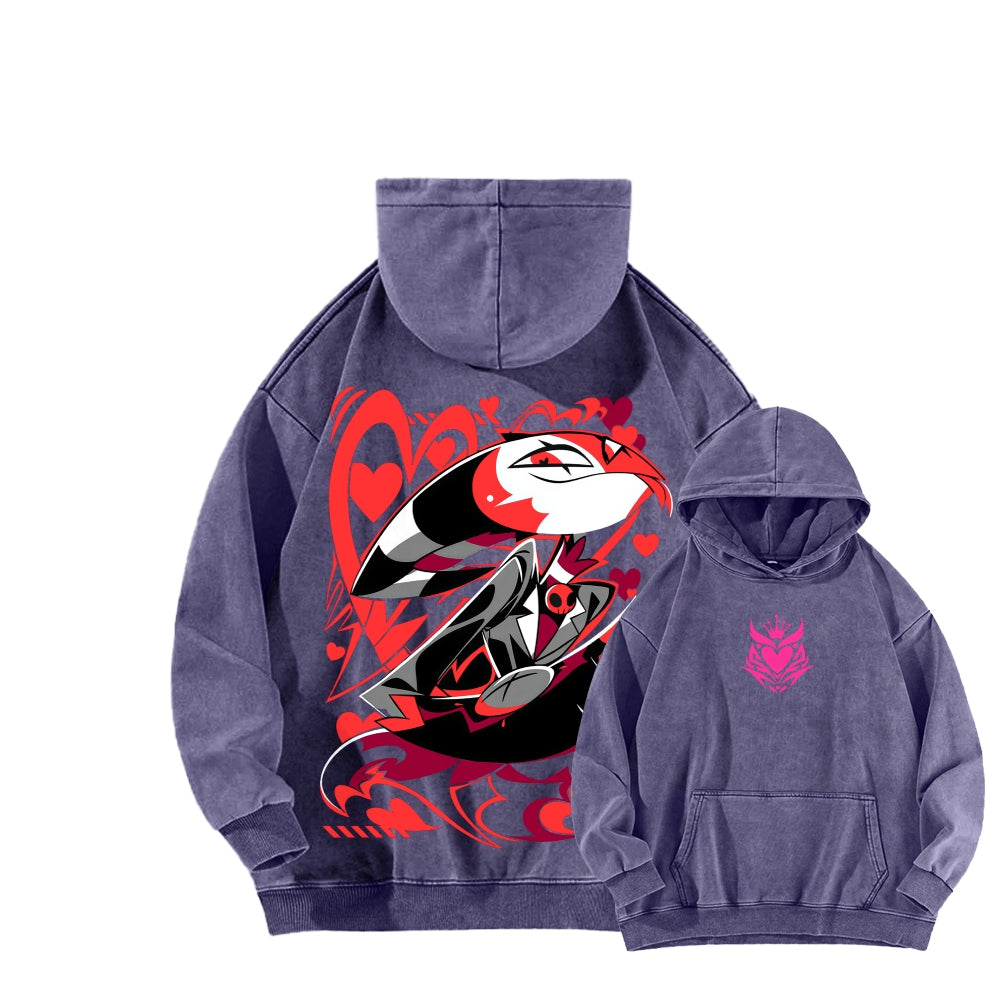 Helluva Boss Unisex Washed Hoodie 2512021547