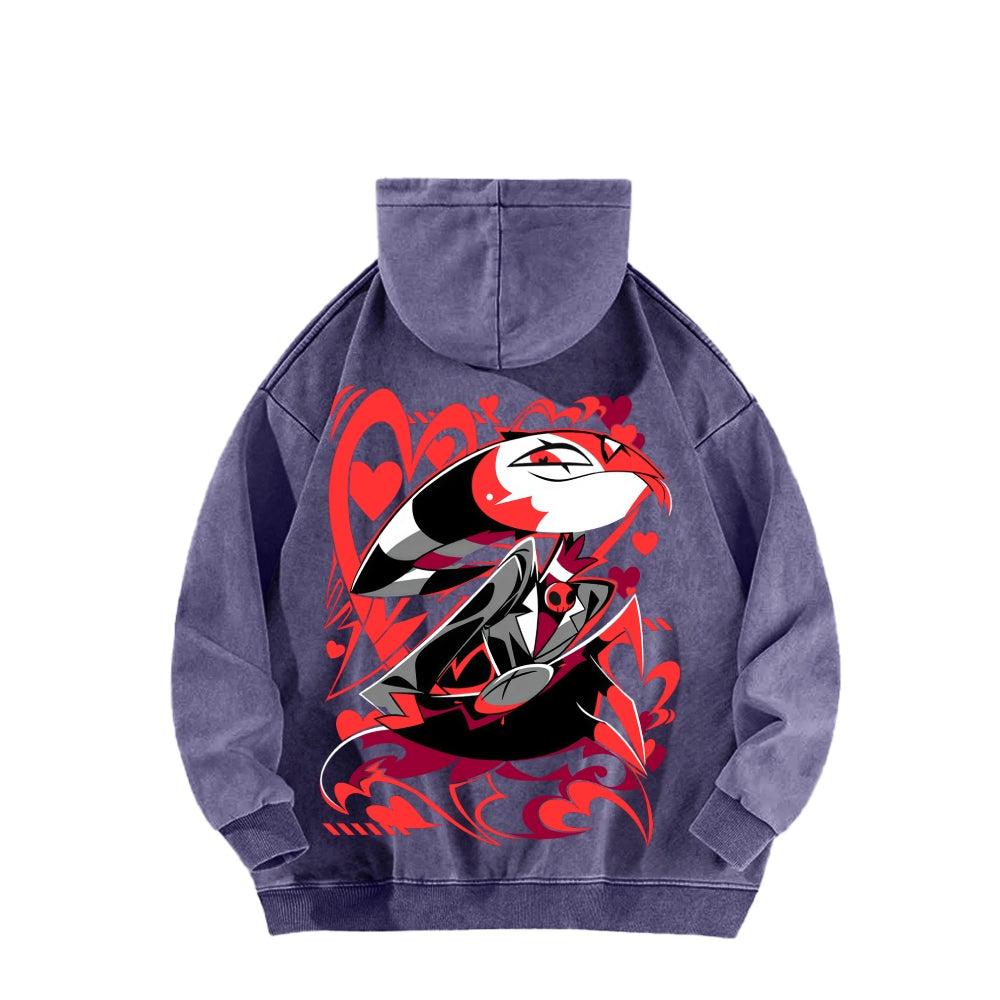 Helluva Boss Unisex Washed Hoodie 2512021547