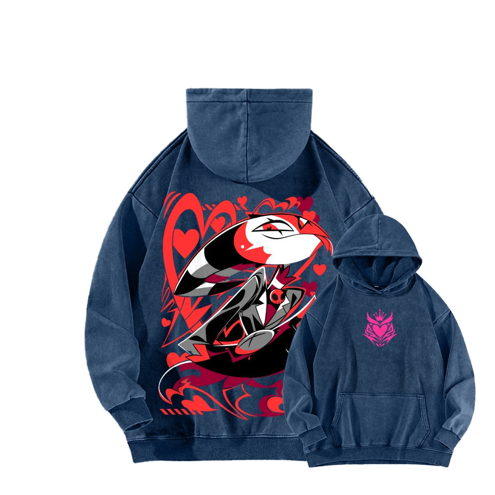 Helluva Boss Unisex Washed Hoodie 2512021547
