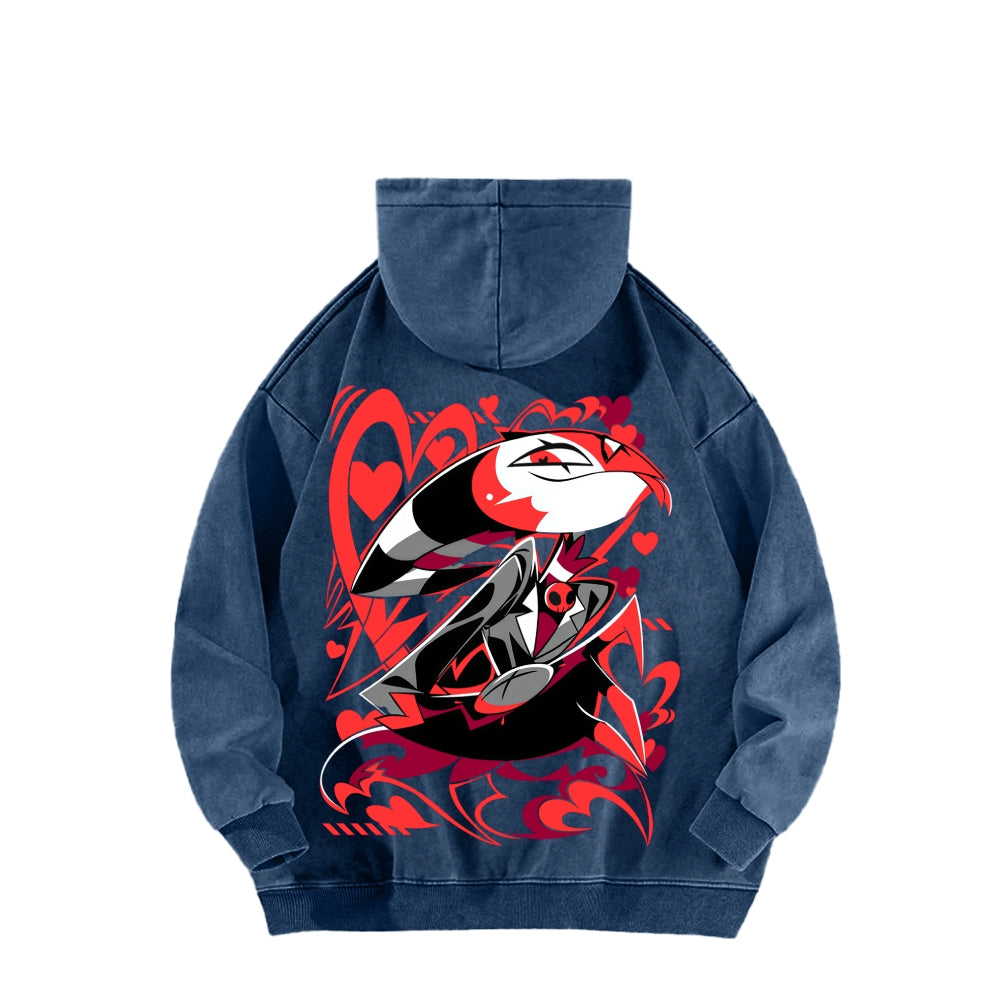 Helluva Boss Unisex Washed Hoodie 2512021547